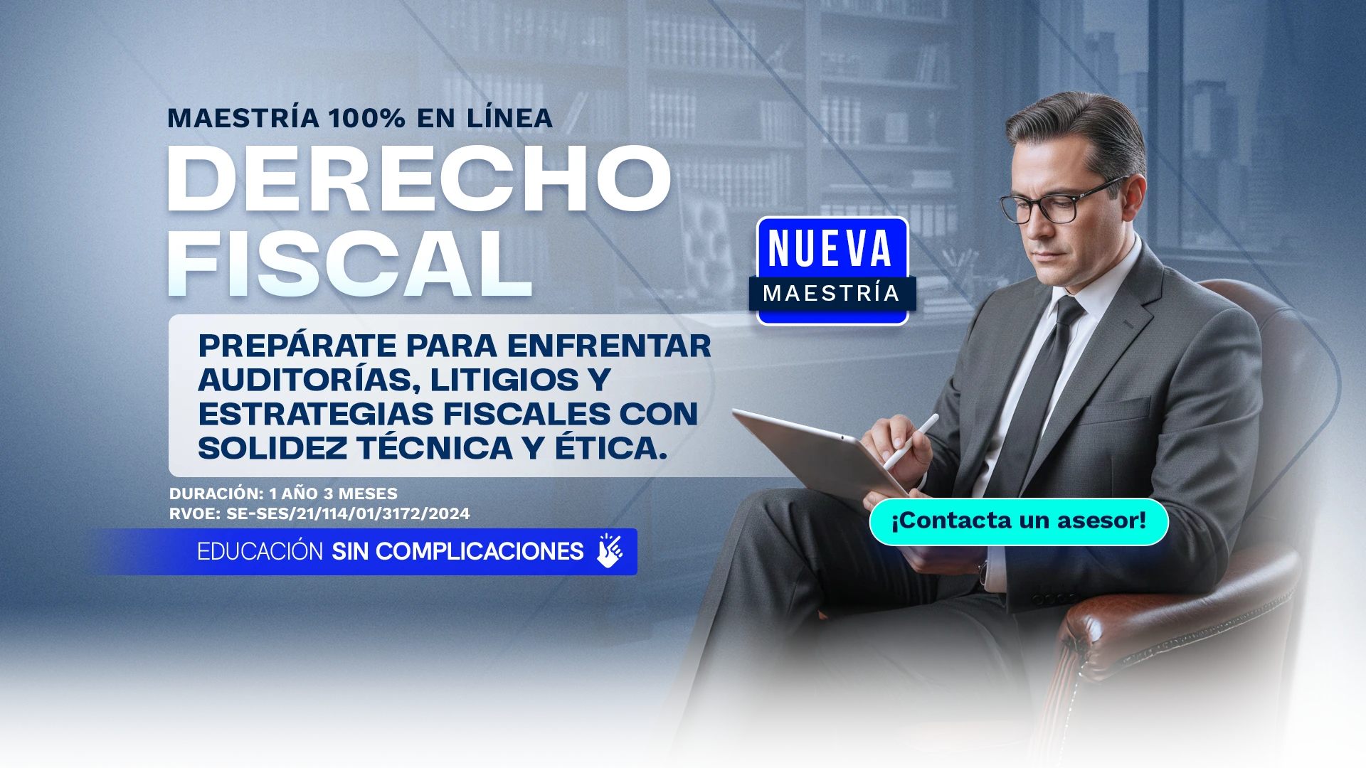 Conoce nuestra nueva maestría, en IEXE universidad, educación a distancia.