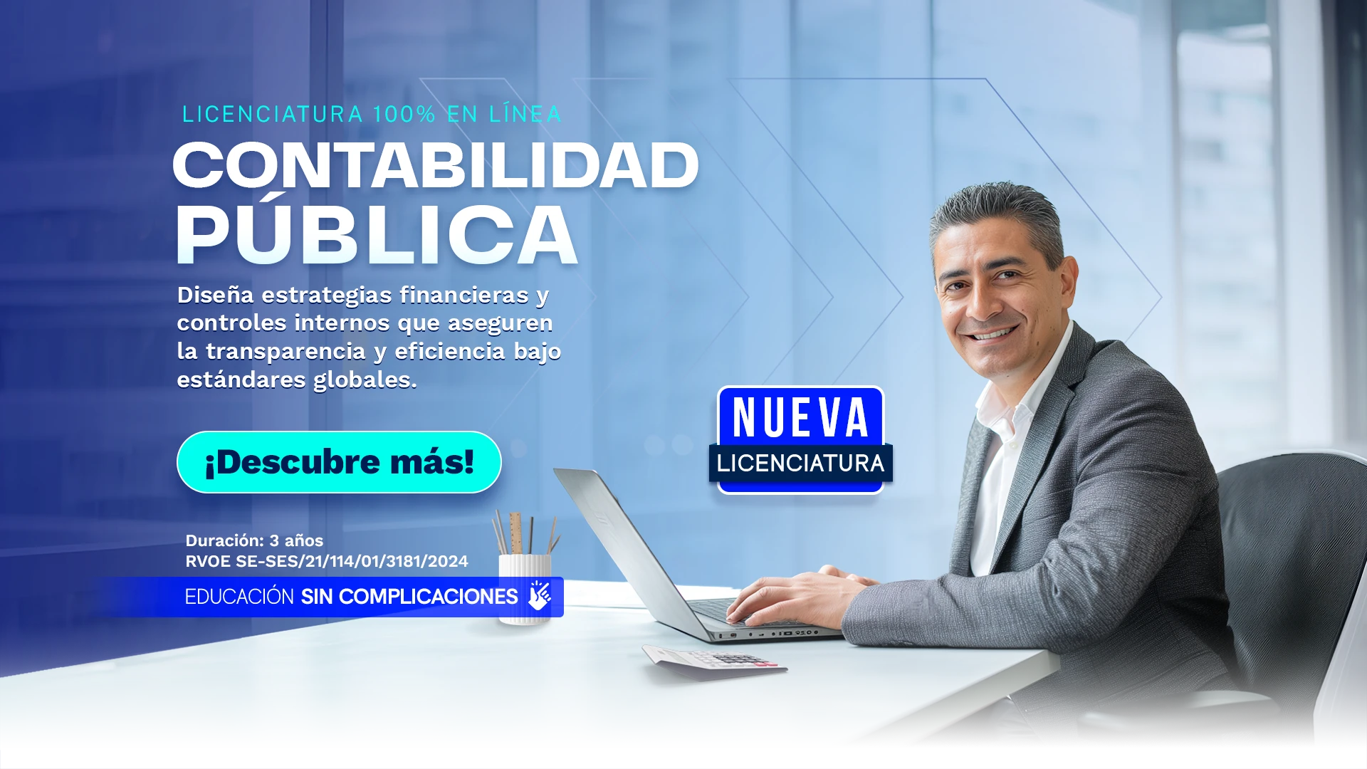 Conoce nuestra nueva licenciatura, en IEXE universidad, educación a distancia.