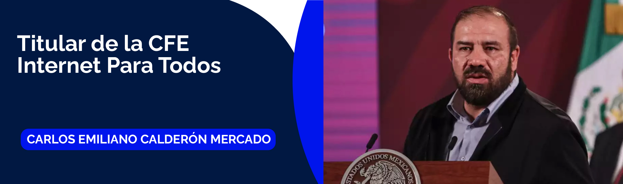 Carlos Emiliano Calderón Mercado, titular de la CFE Internet para Todos, ¿Quiénes conforman el gabinete de Claudia Sheinbaum?