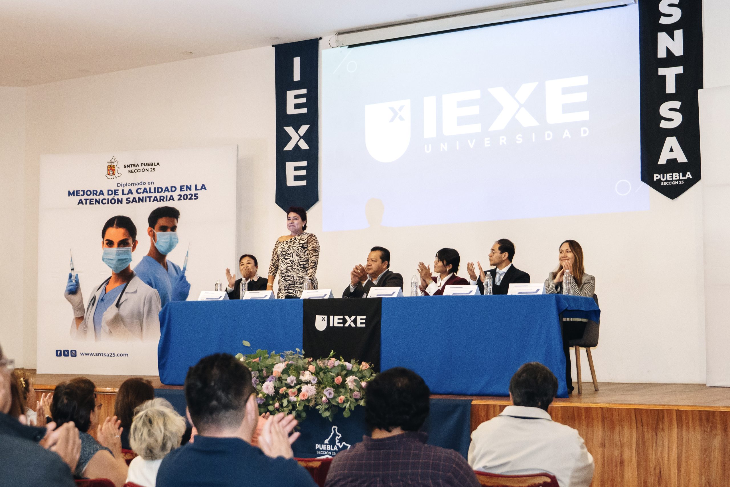 IEXE Universidad imparte módulo especializado en Gestión para la Salud en colaboración con el SNTSA Sección 25 Puebla
