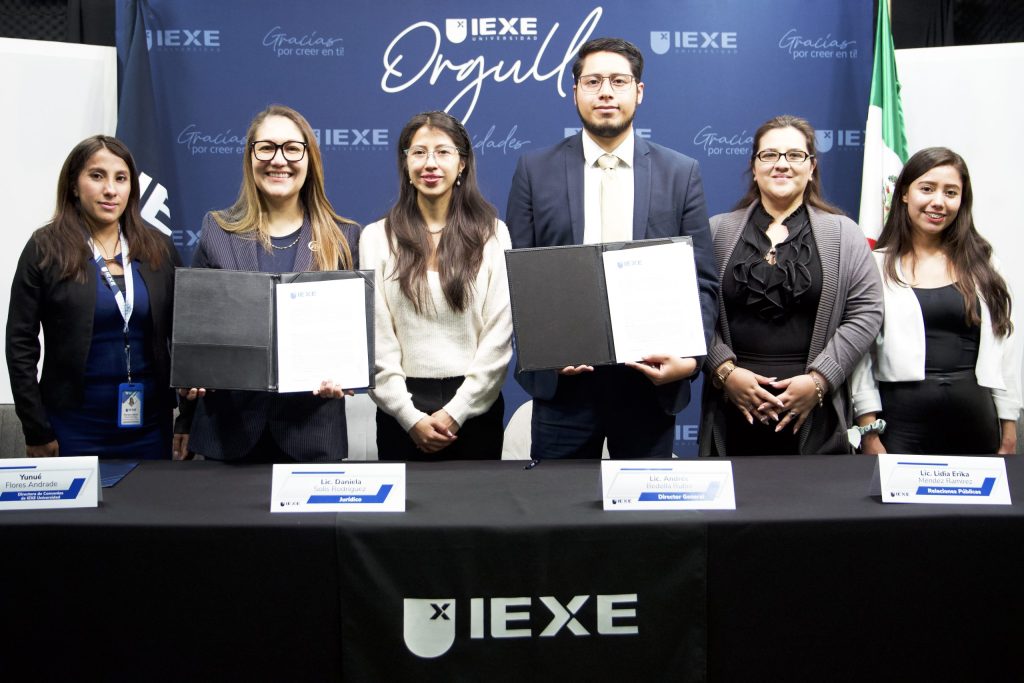 IEXE Universidad y el Colegio Vamos por el Diez firman convenio para impulsar formación profesional