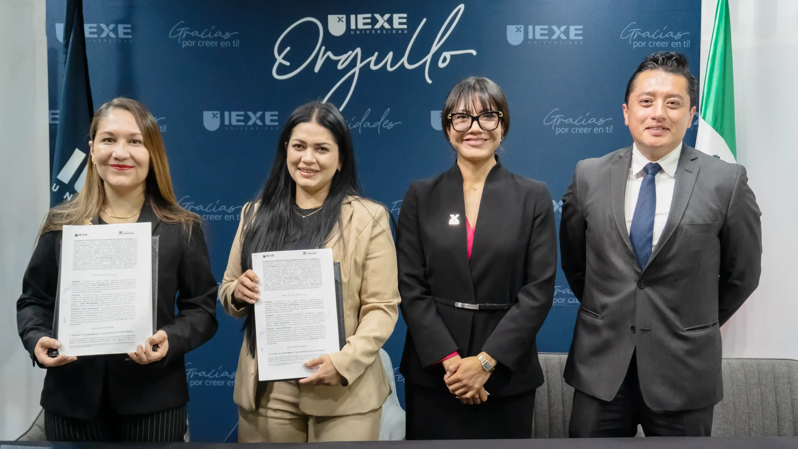 IEXE Universidad firma convenio con la Secretaria de Bienestar y Politica Social de Uruapan Michoacan para becas universitarias licenciatura maestria y doctorado a servidores publicos