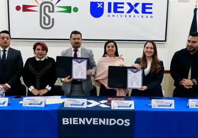 IEXE Universidad y el Sutspleh del Poder Legislativo firman convenio de becas para programas en línea para profesionales del servicio público. 1