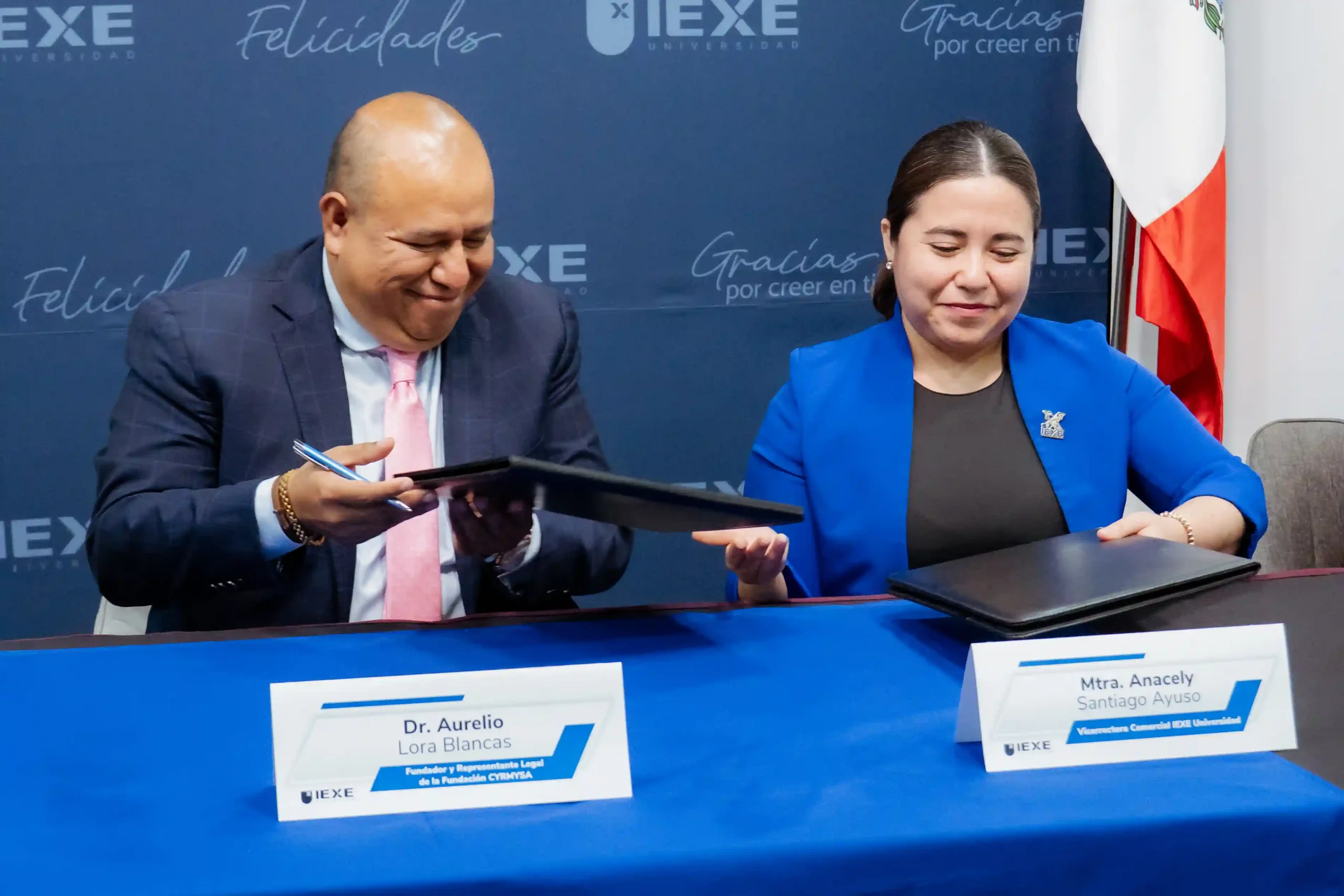 IEXE Universidad y la Fundación CYRMYSA firman convenio académico IEXE Universidad y la Fundación CYRMYSA firman convenio académico