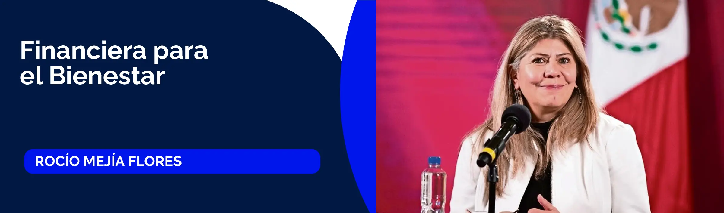 Rocío Mejía Flores, titular de Financiera para el Bienestar