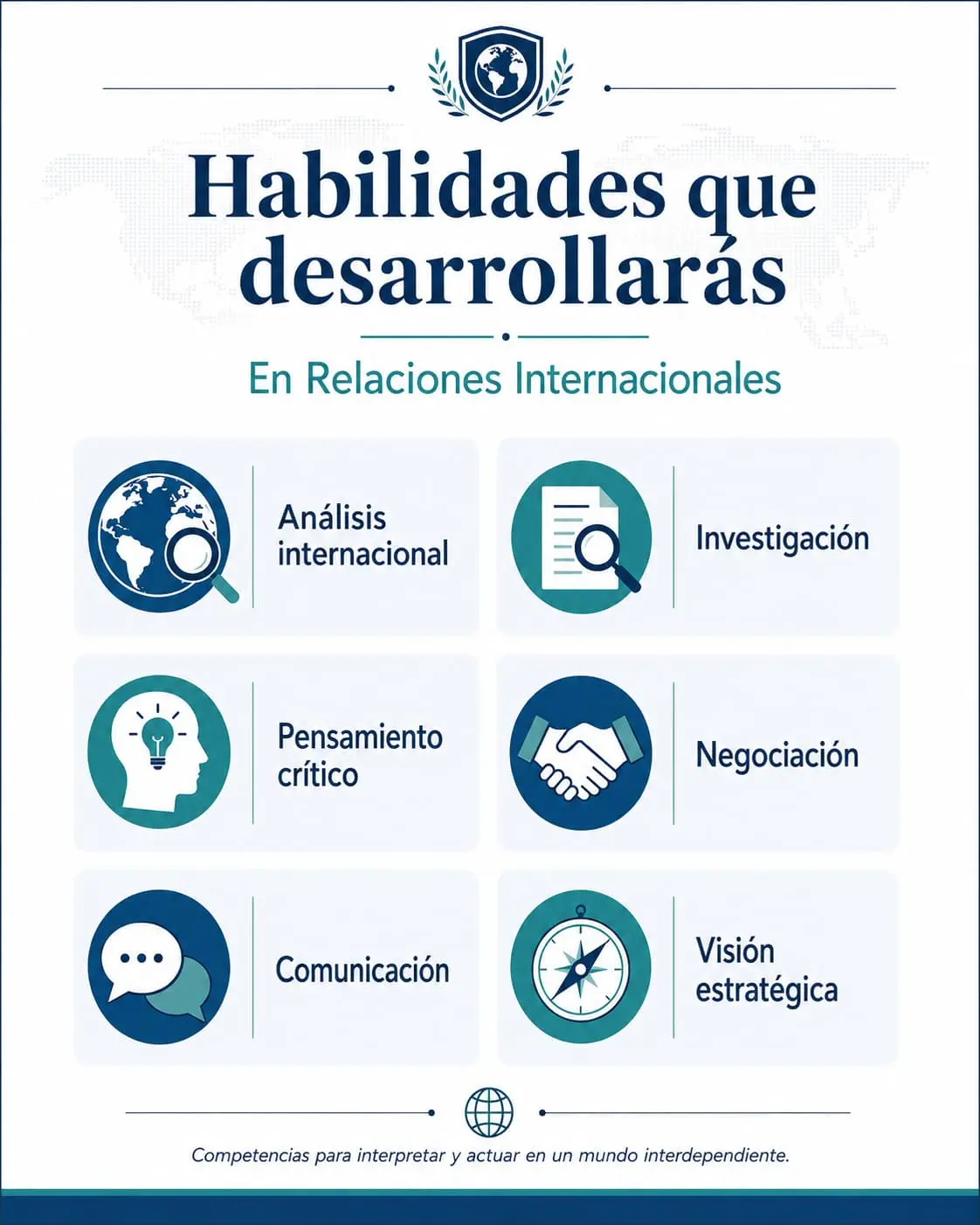 Habilidades que desarrollarás RI
