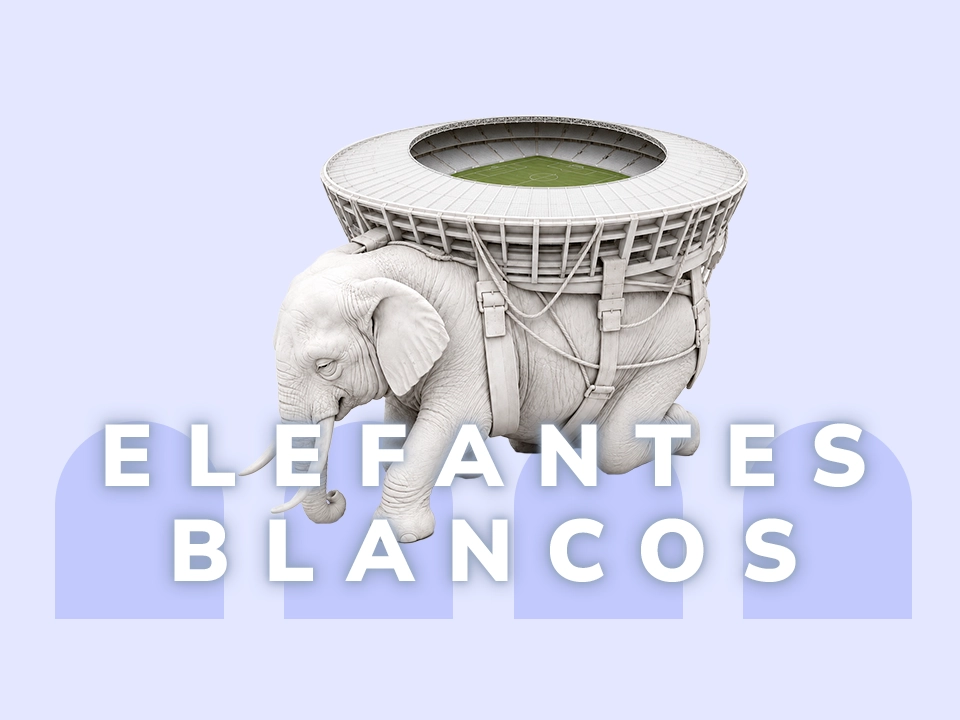 Elefantes blancos: cuando los estadios mundialistas y olímpicos pierden utilidad