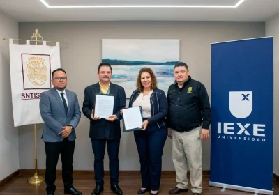 IEXE Universidad y el SNTISSSTE Sección XV amplían el acceso a la educación para trabajadores y sus familias