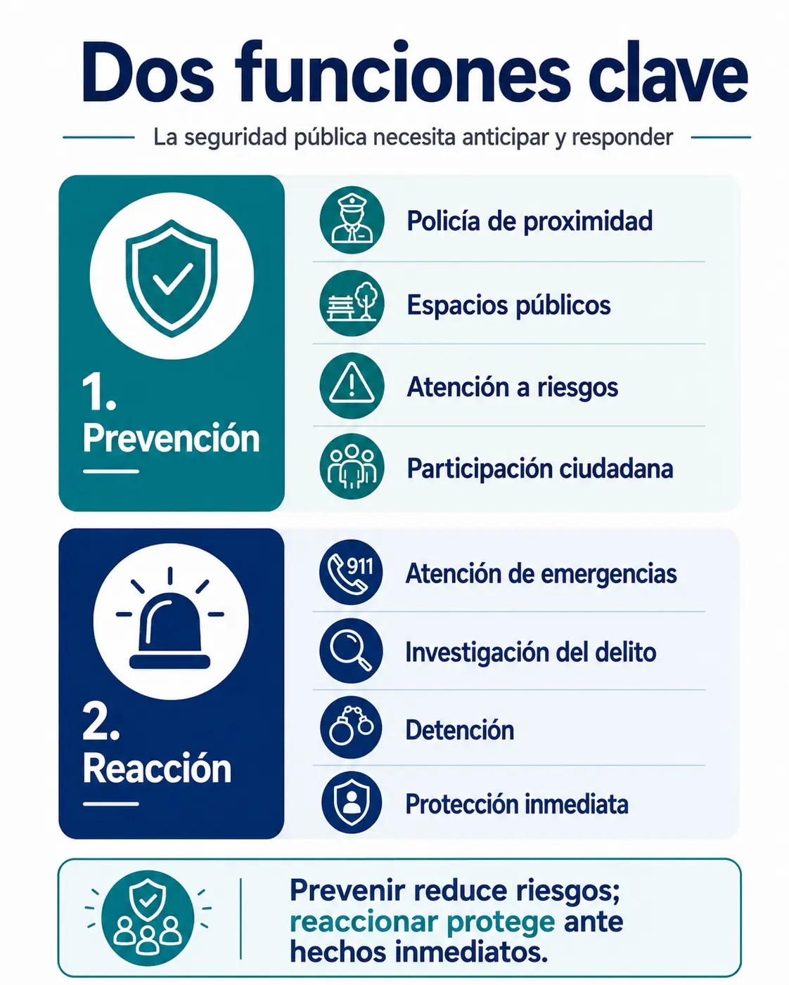 Funciones clave de la SP