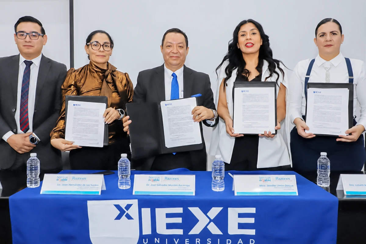 IEXE Universidad firma convenio con el Ayuntamiento de San Luis Potosi