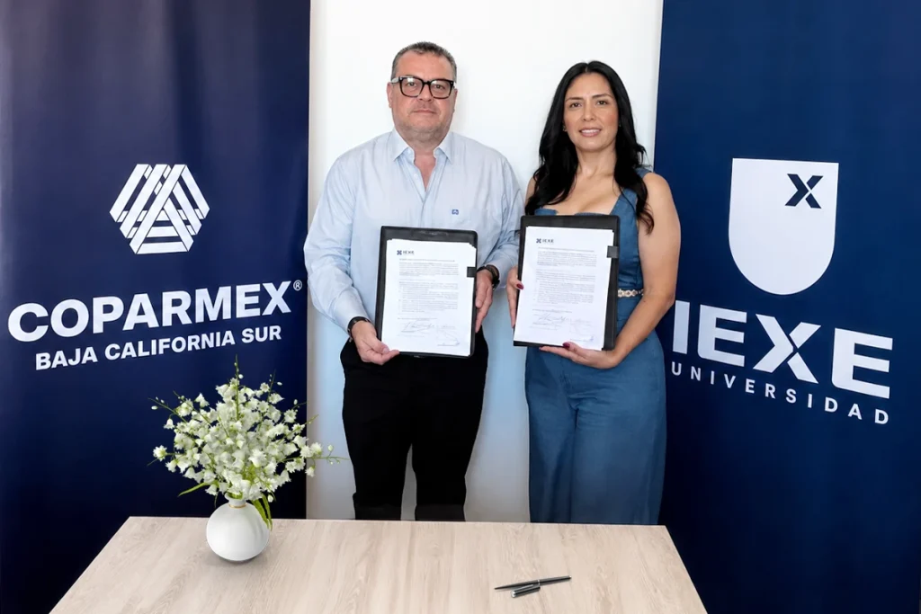 IEXE y COPARMEX BCS impulsan formación profesional