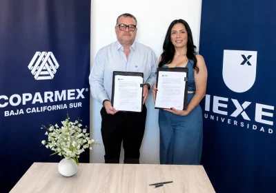 IEXE y COPARMEX BCS impulsan formación profesional