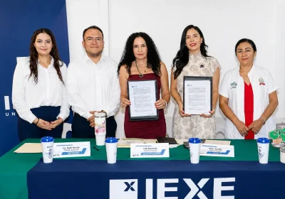 IEXE Universidad firma convenio académico con el STSEMT (Tabasco)
